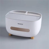 2-in-1 Desktop Storage Tissue Box