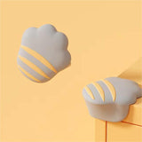 4-Pack Silicone Cat Paw Bumper