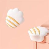 4-Pack Silicone Cat Paw Bumper