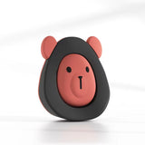 3-Pack Door Stopper Dual-use Bear-shaped Silicone Door Stopper