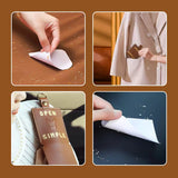 Leather Cardholder Portable Tear-off Sticky Lint Roller