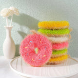 Donut-shaped Dishwashing Cloth Multi-purpose Cleaning Cloth