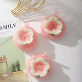 Cherry Blossom-shaped Dishwashing Cloth Multi-purpose Cleaning Cloth